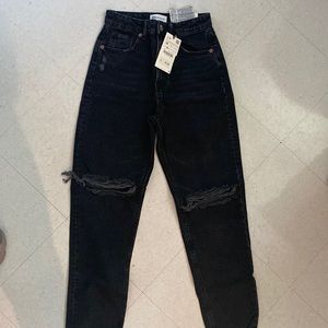 Black mom fit jeans